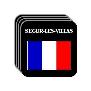  France   SEGUR LES VILLAS Set of 4 Mini Mousepad 