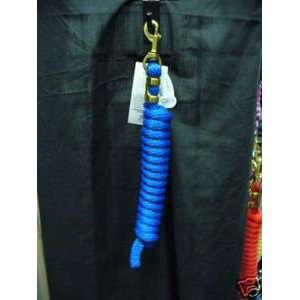  : WEAVER poly LEAD Rope Miniature mini Horse Blue: Sports & Outdoors