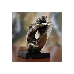    NOVICA Bronze sculpture, Intense Love (2011): Home & Kitchen