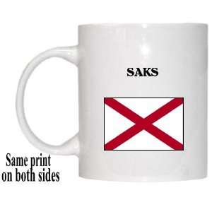  US State Flag   SAKS, Alabama (AL) Mug: Everything Else
