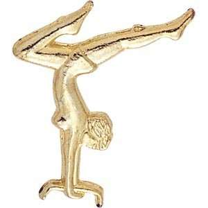  Female Gymnast Lapel Pins (10 Pack): Sports & Outdoors