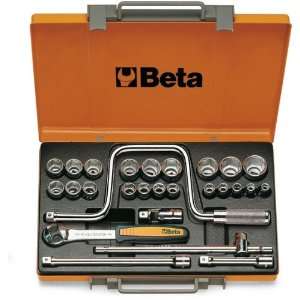 Beta 920B/C21X 21 Piece Sockets, Extension Bar, Universal Joint, T 