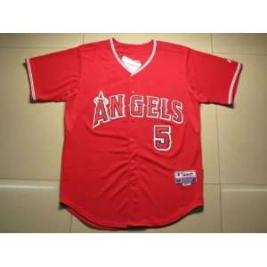  New Albert Pujols Jersey: Angels Red Authentic Majestic 