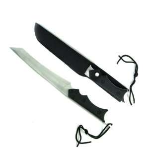   Machete Rubber Grip handle   Black 19 inches (fls)