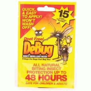  Debug Repel Patch 15pk: Sports & Outdoors