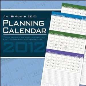  Three Month Planning Calendar 2012 Wall Calendar: Office 