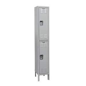 Hallowell Knock Down Antimicrobial Locker Double Tier 3 Wide 