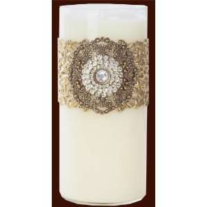  Lux Fragrances Candle Italian Linen 32 Oz