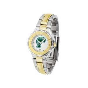   Wave Competitor Ladies Watch with Two Tone Band: Sports & Outdoors
