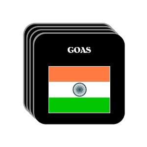  India   GOAS Set of 4 Mini Mousepad Coasters: Everything 