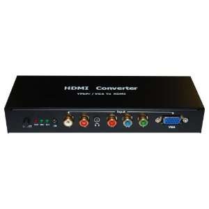   HDPowerTeck Component Video YPbPr VGA To HDMI Converter Electronics