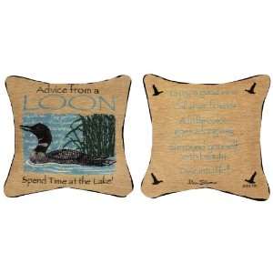  Manual Woodworkers & Weavers Advice From a Loon Pillow, 12 