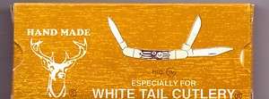 WHITE TAIL CUTLERY 3 BLADE POCKET KNIFE BRAND NEW #1118  