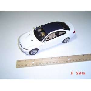  BMW M3 Coupe   White w/ Black Top 1:24 scale in box 