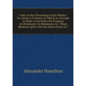   Reduced Agree with the Dates Given in T Alexander Hamilton Books