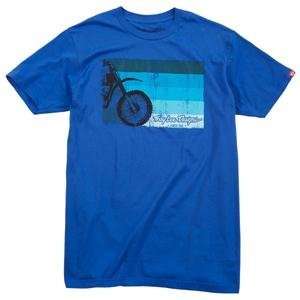  Troy Lee Designs Moto Sunset T Shirt   Large/Royal Heather 