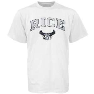  Rice Owls Youth White Bare Essentials T shirt Sports 