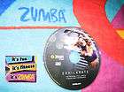 ZUMBA EXHILARATE DVD FITNESS WORKOUT BRAND NEW