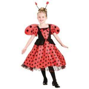    Lady Bug Princess Child Costume Size 12 14 Large: Toys & Games