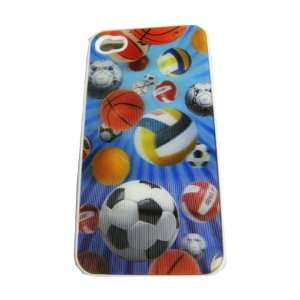  3d Pattern Hard Back Case Skin Cover for Apple Iphone 4 4s 
