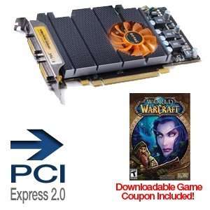  Zotac ECO GeForce 9800 GT w/ Game & 3D Vision Electronics