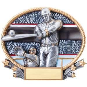  Baseball 3D Oval Trophy