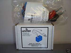 Leviton 49560 TTS tone generator test set, NIB  