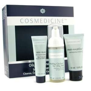   By Cosmedicine Oily/ Combination Skin 30 Day Starter Kit 3pcs: Beauty
