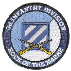  3rd Infantry Division Patch with Rifles 