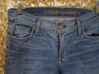 CITIZENS OF HUMANITY Womens Petite Boot Cut Leg DITA Jeans sz 29 $209 