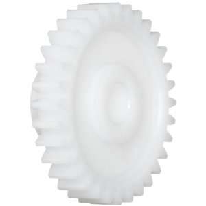 Spur Gear, 20 Degree Pressure Angle, Acetal, Inch, 24 Pitch, 0.833 