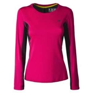 New Balance NBx Prism Long Sleeve Top   Womens   Virtual Pink  