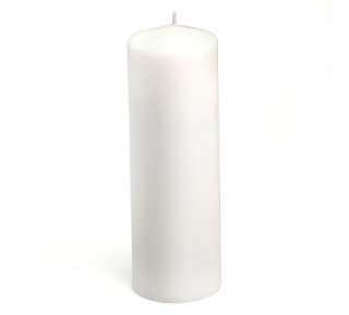 white pillar candles item number cpz 047