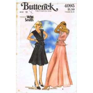  Butterick 4095 Vintage Sewing Pattern Willi Smith Misses 