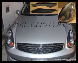 G35 Coupe 03 04 05 06 07 Eyelids S Headlights Grille  