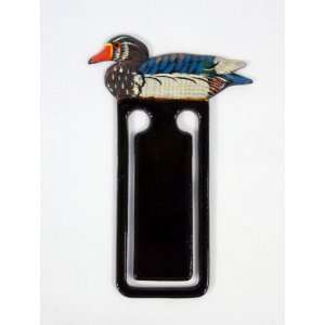  Wholesale Pack Handpainted Woodduck Bird Bookmark: Office 