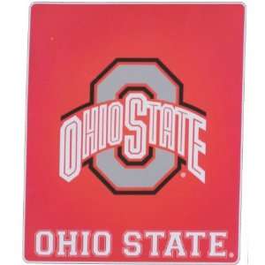 Ohio State Buckeyes Royal Plush Raschel Throw: Sports 