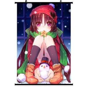 Little Busters Anime Wall Scroll Poster Naoe Riki(16*24 