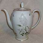 Antique Vintage Bauer Rosenthal BRC Daisy Chocolate Pot Made in 