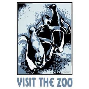  Visit the Zoo, Penguin Poster