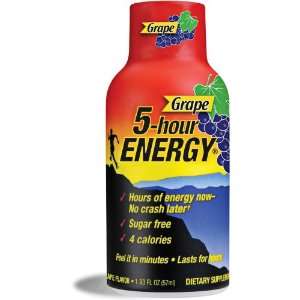  GRAPE  5 HOUR ENERGY DRINK