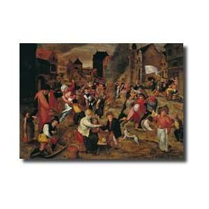  The Fires Of St Martin Giclee Print