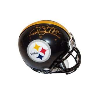 Yancey Thigpen Pittsburgh Steelers Autographed Mini Helmet:  