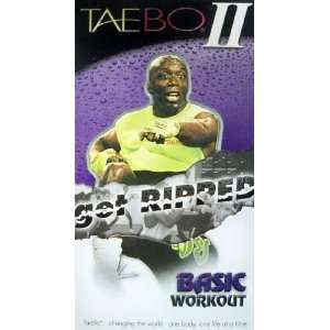 Tae Bo II Get Ripped Basic Workout VHS