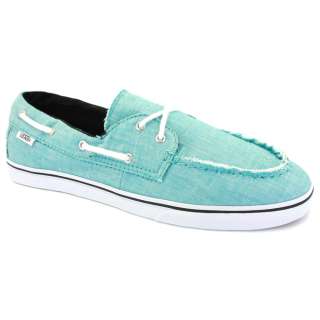 Vans Zapato Low Womens Boat Shoes Light Blue  