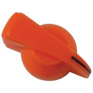 Push On Chicken Head Knob, Orange: Musical Instruments