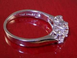   Colorless OCTILLION Cut Round Diamond Platinum Engagement Ring  