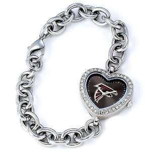  Ladies NFL Atlanta Falcons Heart Watch: Jewelry