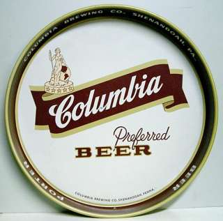 1950s Columbia Preferred Beer 12 Tray   Shenandoah, PA  