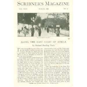  1901 East Coast Africa Zanzibar Mozambique Tanga 